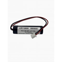 Accu Li-ion Red 14500 - 1S1P - 3,7V 0,8Ah + connecteur